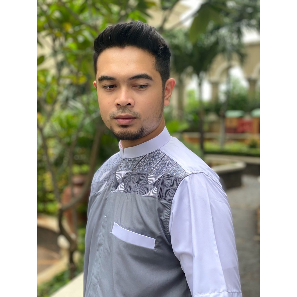 BAJU KOKO IZZO PENDEK BAJU MUSLIM LENGAN PENDEK TARBIYAH EKSLUSIF MOSLEM WEAR
