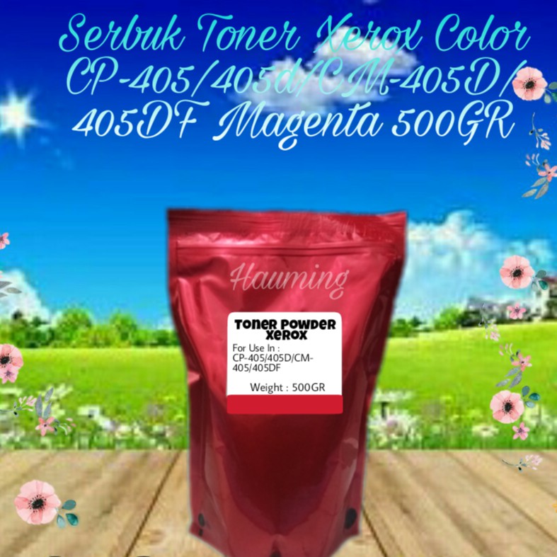 Serbuk Toner Xerox CP405 CP405D CM405 CM405D CM405DF CP-405 405D CM-405 405D 405DF Magenta 500gr