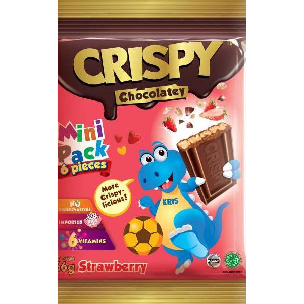 

[Star] Chocolate Crispy mini pack import Malaysia PROMO!Mengandung 6 Vitamins