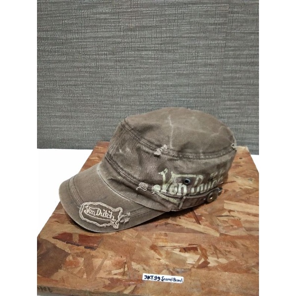 Topi Von Dutch original topi komando secondbrand