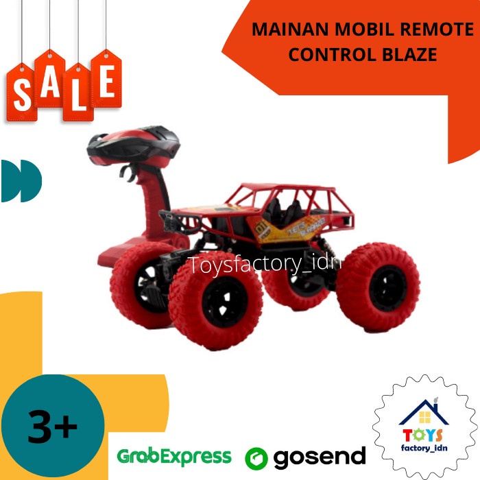 Mainan Remote Control RC Blaze Rock Crawler