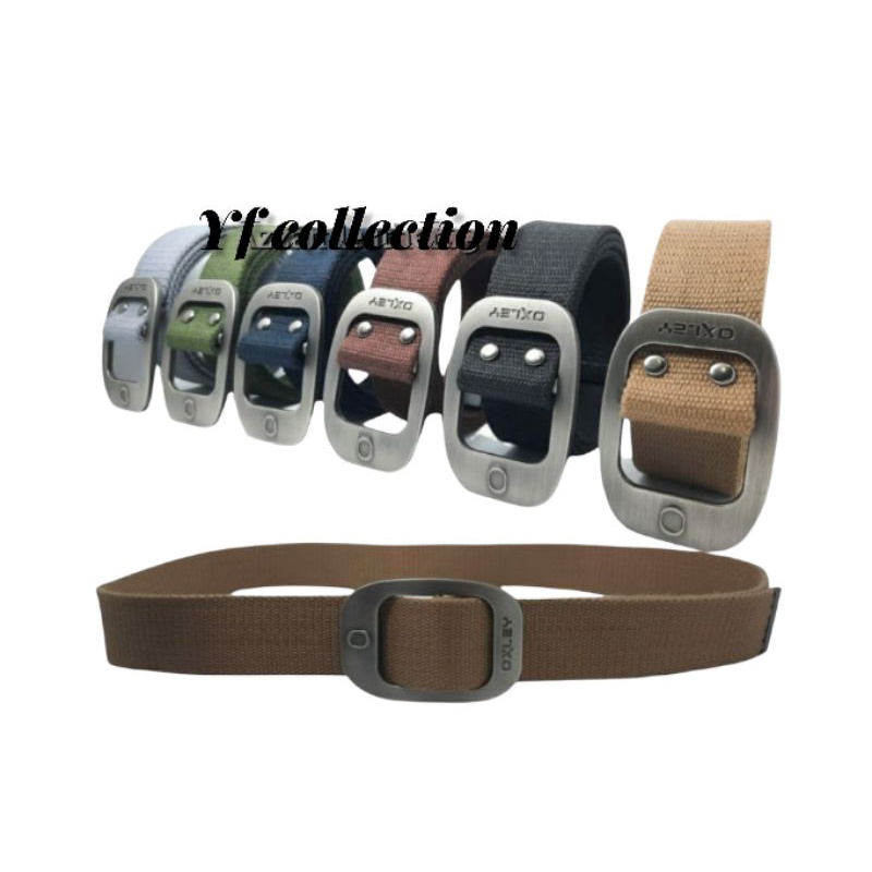 Ikat pinggang pria-wanita katun polos Ber Tactical 120cm