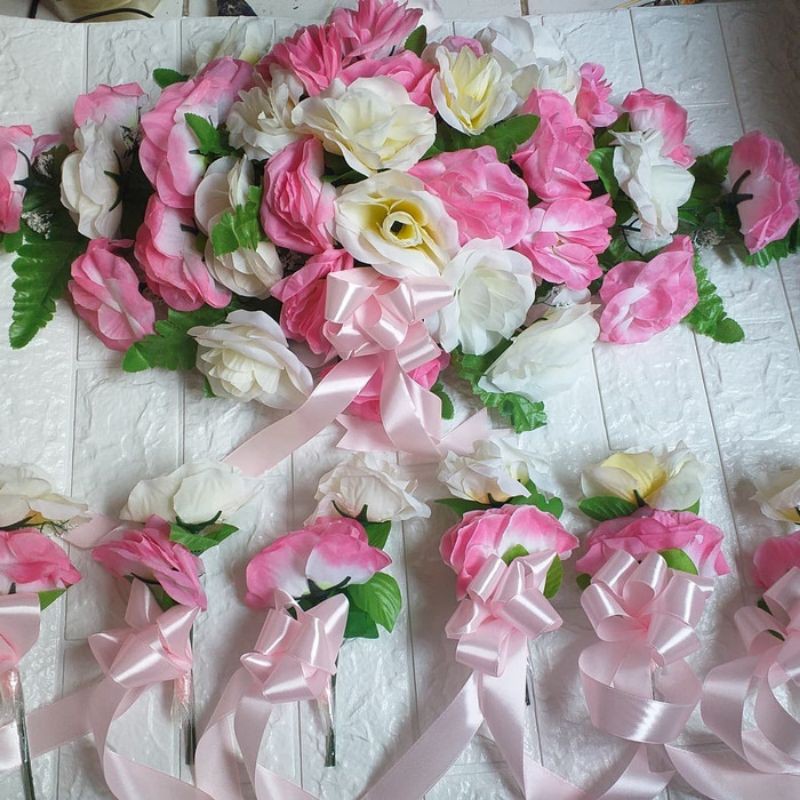 BUNGA MOBIL PENGANTIN,BUNGA PALSU(READY STOCK)-2