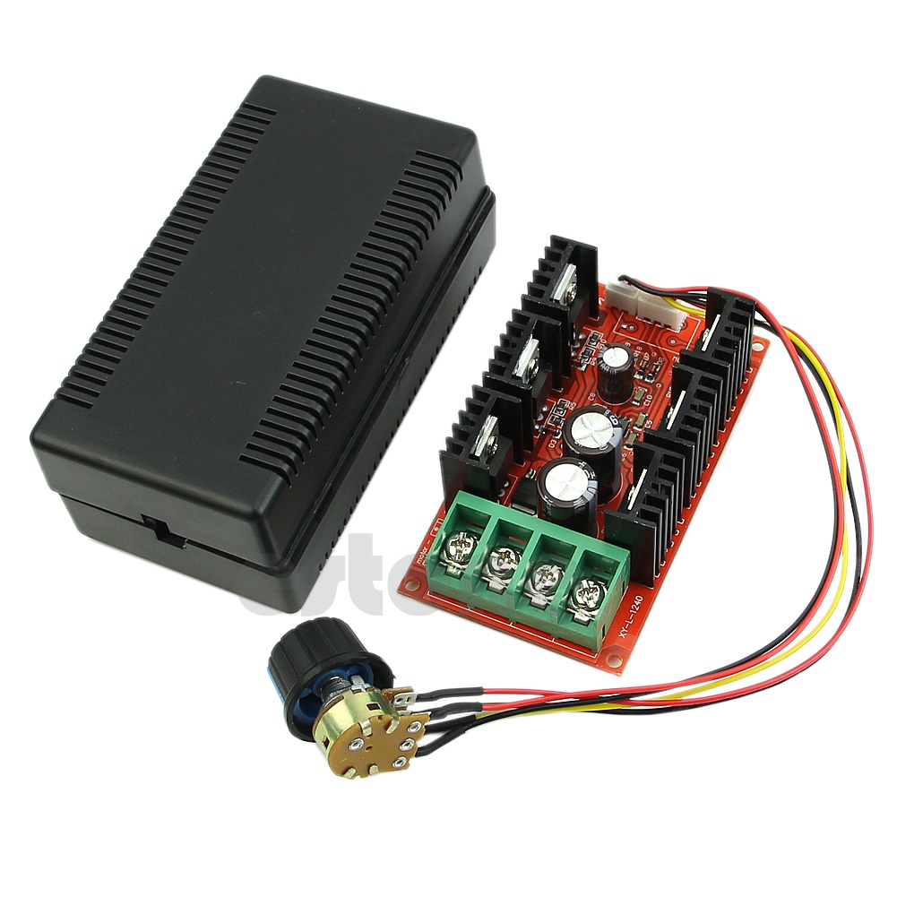 Bt 12V 24V 48V 2000W MAX 10-50V 40A Untuk Kontrol Kecepatan Motor DC PWM HHO RC Controlle