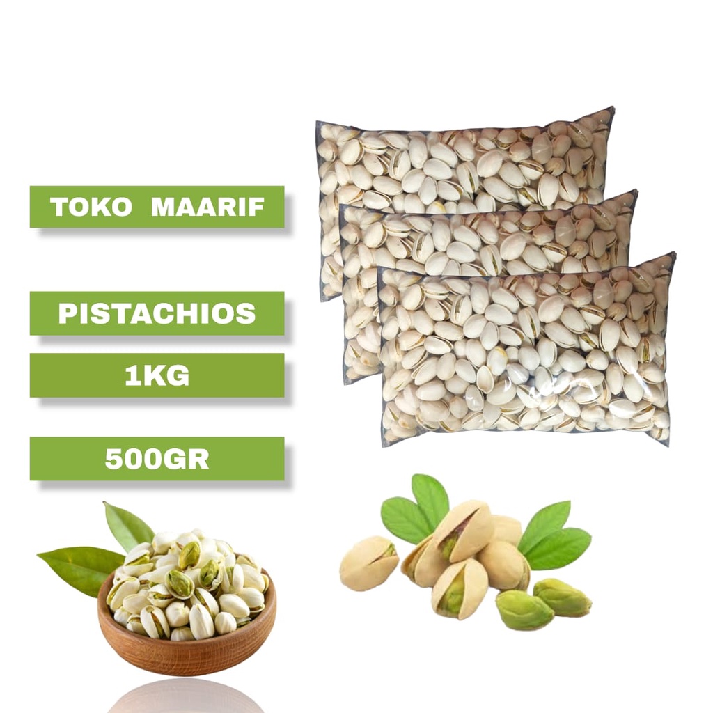 

kacang pistachos / kacang fustuk 500gr / kacang mekah