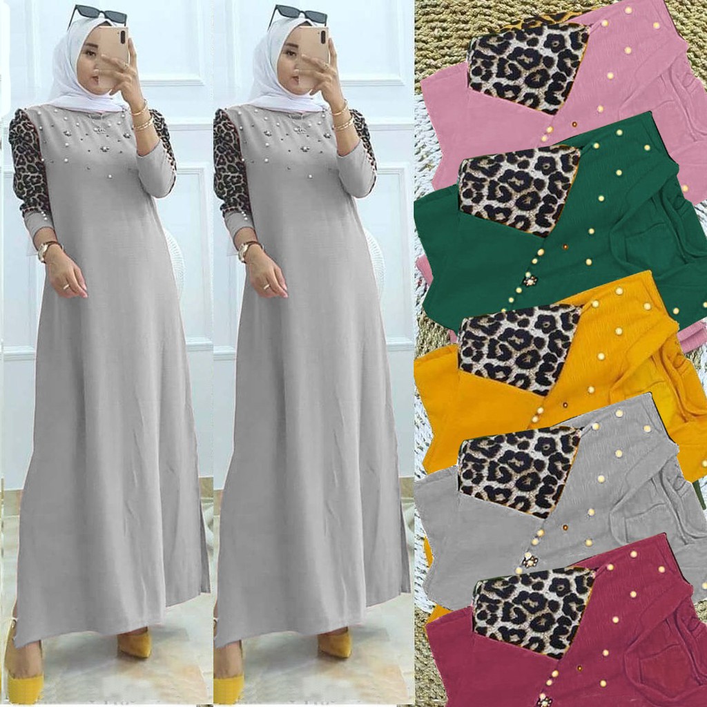 PAKAIAN WANITA MUSLIM DRESS MAXI KAMALA DMR