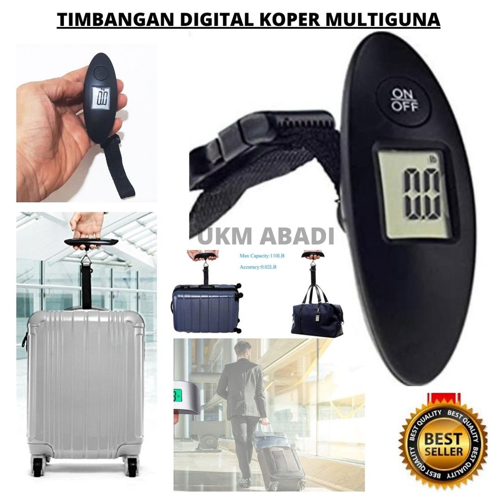 Timbangan Gantung Koper Digital Portabel 40 kg Serbaguna OCS12 111153