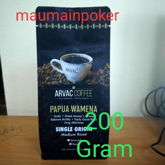 

Kopi Bakaro Papua Wamena 250 Gram