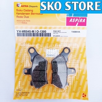 Kampas Rem YH-W0045-MIO-1300 Aspira Original Dispad DIskpad DIscpad  MIO(FR) Murah