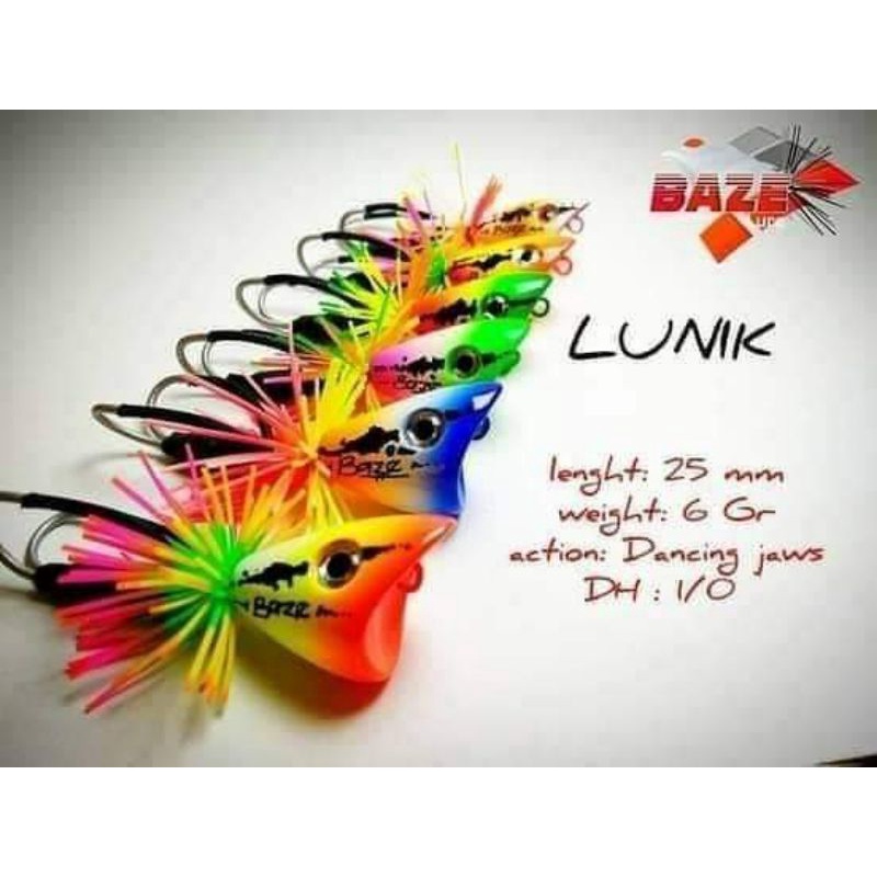 jaws mini 2,5 cm baze lure