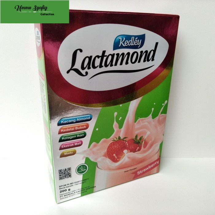

Susu Lactamond Rasa Strawberry - ASI Booster