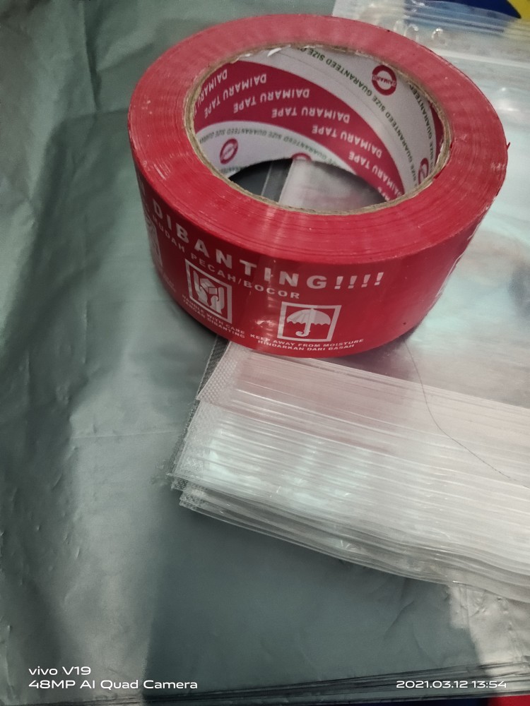 Plastik Hd Tanpa Plong 30x40 Cm Tebal 0,45 Mic / Plastik Packing Online