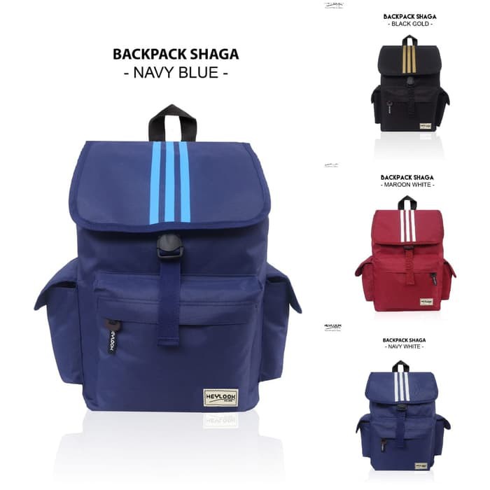 1195XW Berkualitas Tas Wanita Import Murah / Lv Ransel Res Tengah Set Dompet Tas Punggung Cewek Mur