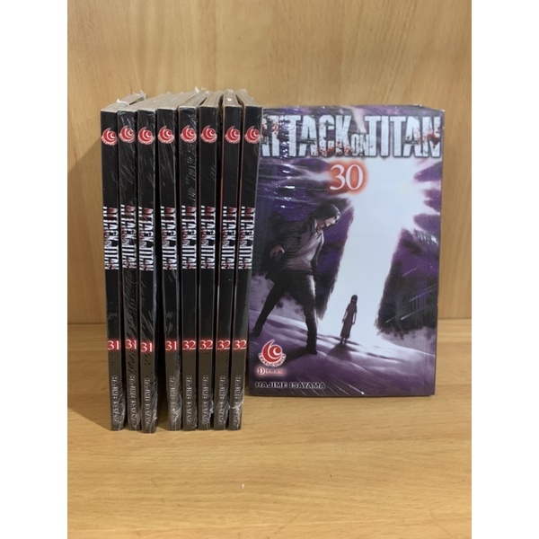 KOMIK ATTACK ON TITAN VOL. 30-32 ORIGINAL