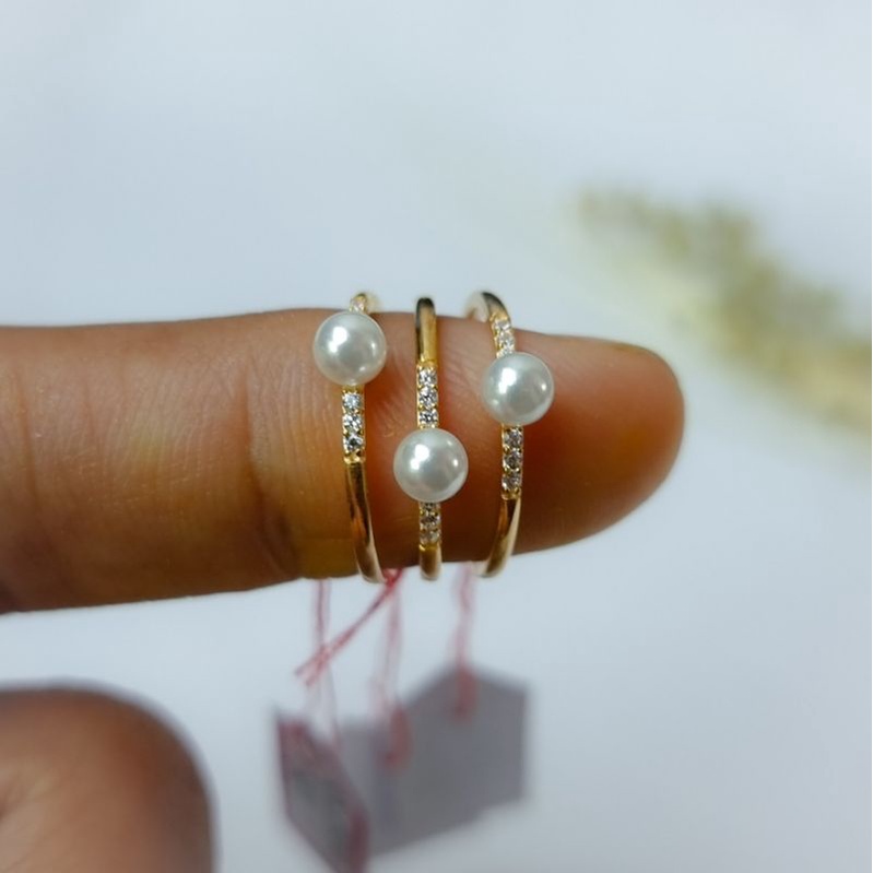 CINCIN SOLITAIRE PEARL 375%