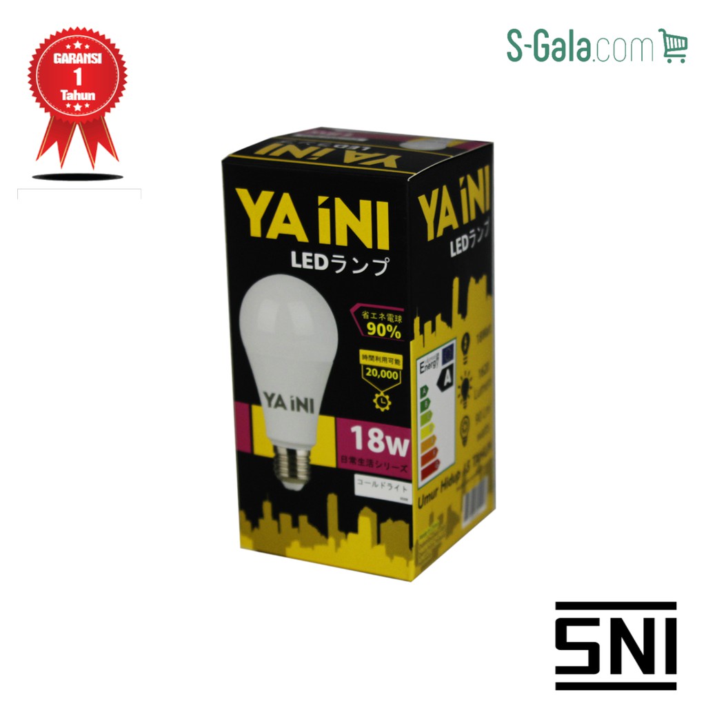 Lampu LED Yaini 18watt (18w)