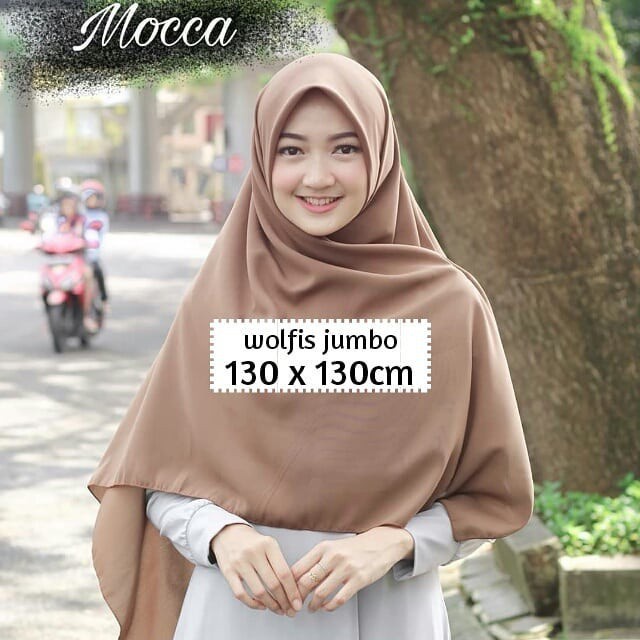 jilbab wolfis 130x130/wolfis 130x130/segi empat wolfis jumbo/kerudung wolfis130x130/segiempat wolfis