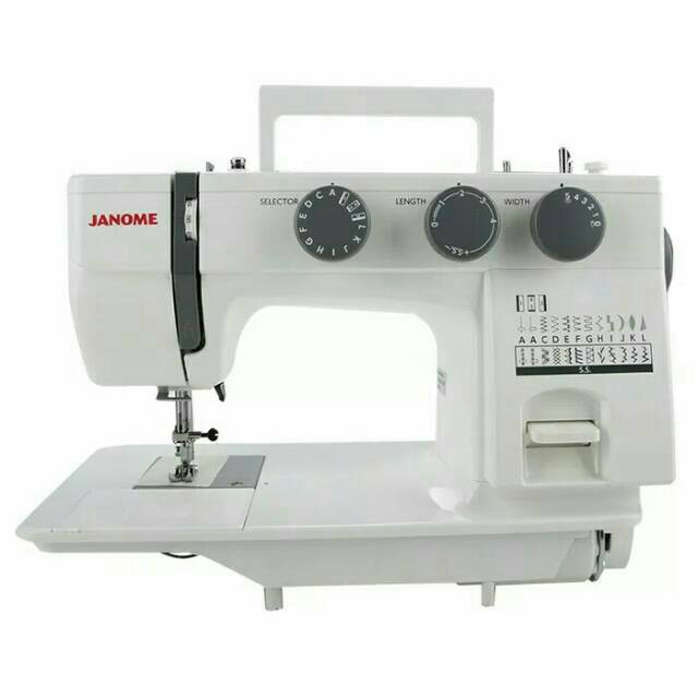 JANOME LR 1122EX - Mesin Jahit Janome LR 1122 EX - Body Besi