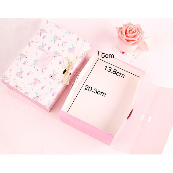

PROMO - box unicorn soft vintage kotak kado gift hadiah box unicorn soft vinta