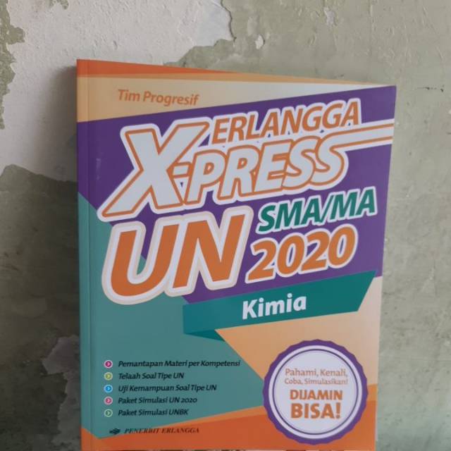 

Erlangga x press un sma/ma 2020 kimia