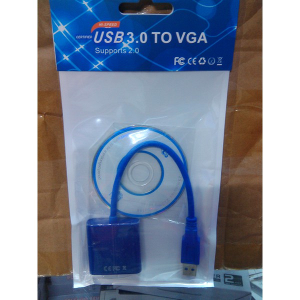 KABEL USB 3.0 TO VGA