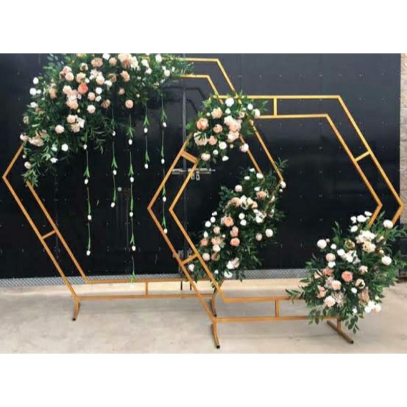 Backdrop Hexagon Diagonal