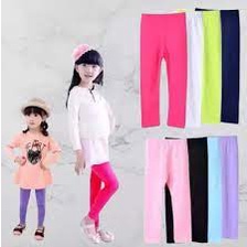 Legging Anak Tanggung dan Dewasa//Nyaman//Usia 9 Tahun sampai Remaja//Pilih motif Atau Polos