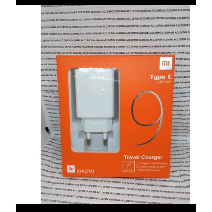 Charger Redmi 9 type C