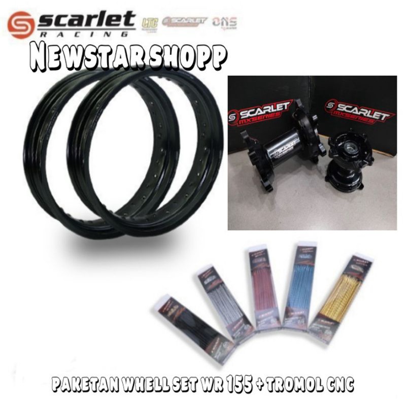 velg set WR 155 Supermoto 300 350 17 velg jari jari set WR 155