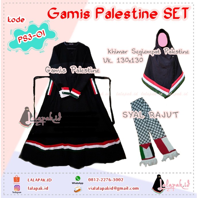 Fto Bju Gamis Palestina Akad Nikah : Jual Produk Baju ...