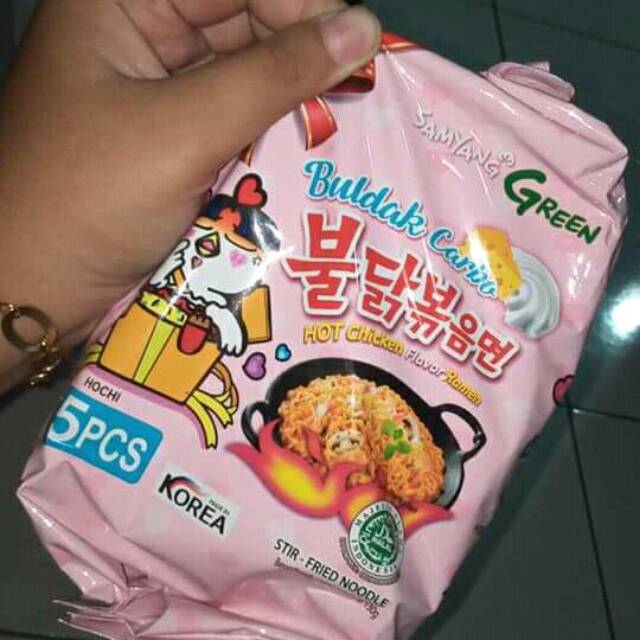 

Mie samyang hot