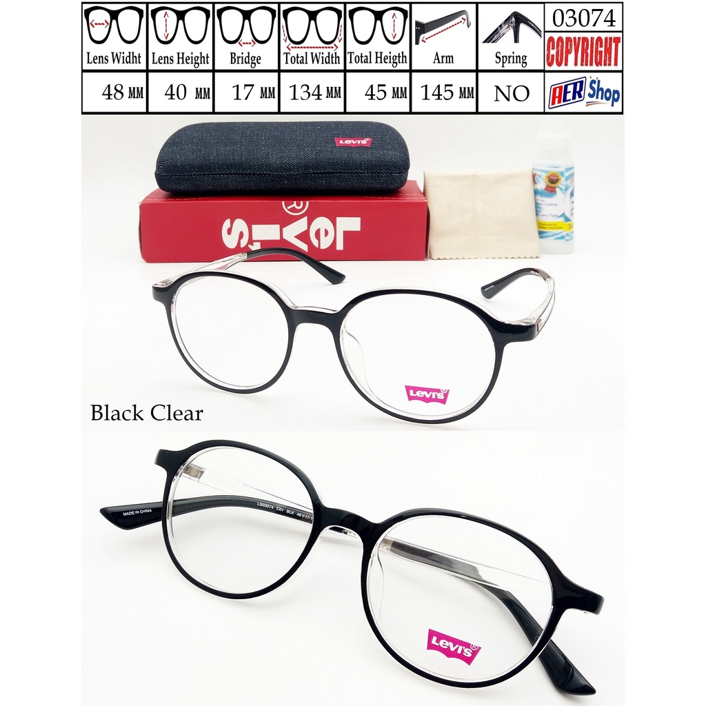 frame LEVI'S ORIGINAL frame kacamata original kacamata levis elastis