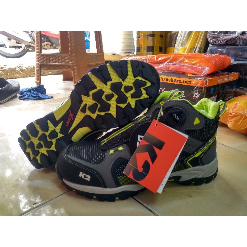 Sepatu Safety K2 X_GRIP FASTRACK OUTDOOR ORIGINAL SAFETY