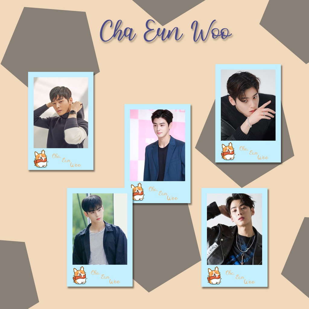 Polaroid / Photocard Cha Eun Woo ASTRO - Kdrama True Beauty