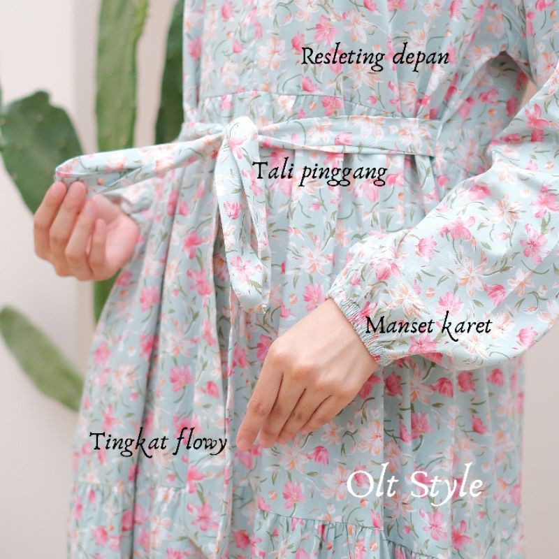 Gamis Jepang Dewasa Model Tingkat Flowy