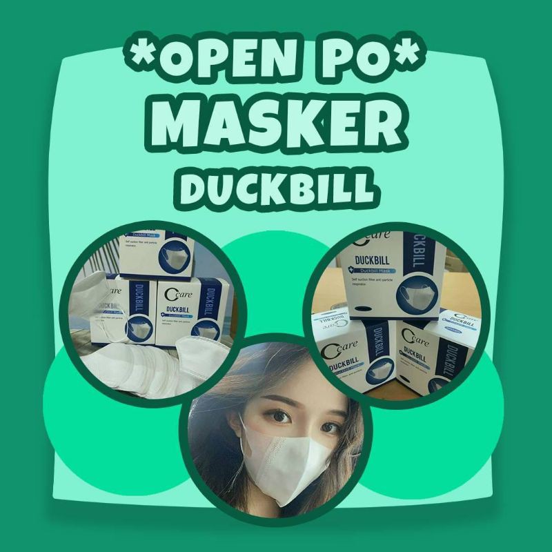 Masker Duckbill OCare 50pcs