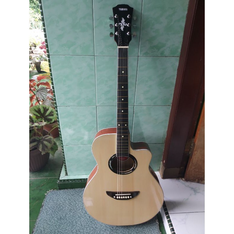 gitar akustik yamaha apx 500ii bonus pick
