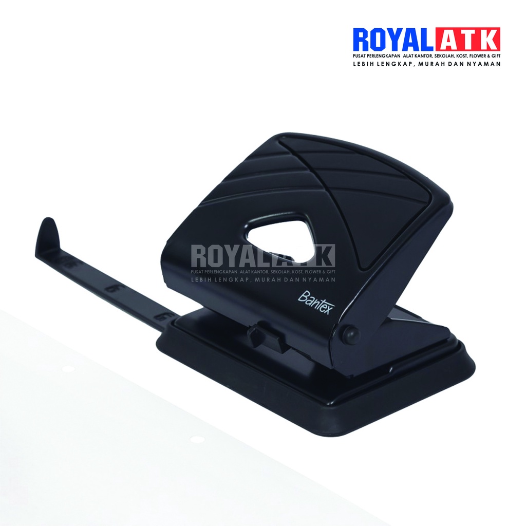 

Perforator 2 Hole Large 9306 BANTEX Pelubang / Pembolong Kertas Besar - 9306 10 Hitam