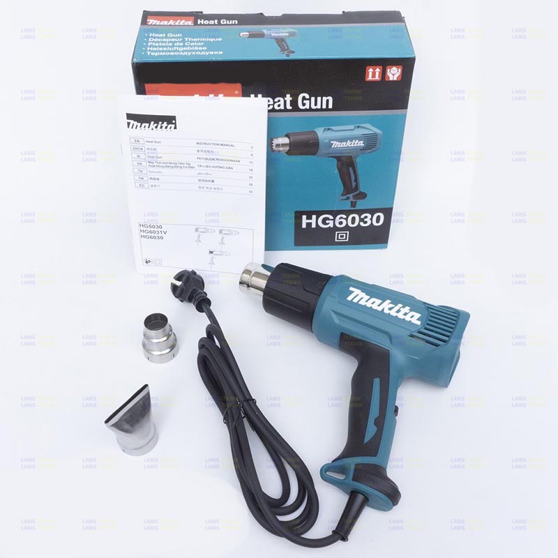 MAKITA HG 6030 Heat Gun Plastik/Mesin Pemanas Heat Gun Makita HG6030/Alat Pemanas Hot Gun MAKITA HG6