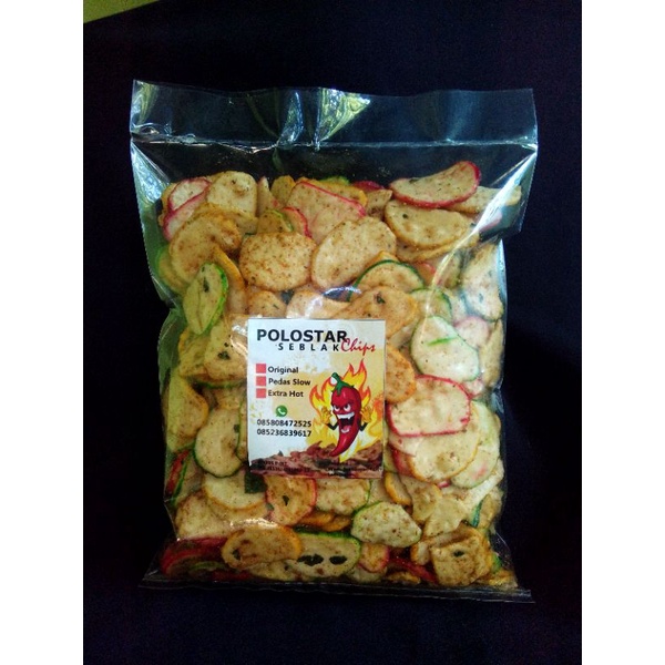 

SEBLAK KERING RENYAH POLOSTAR CHIPS 250/500GRAM