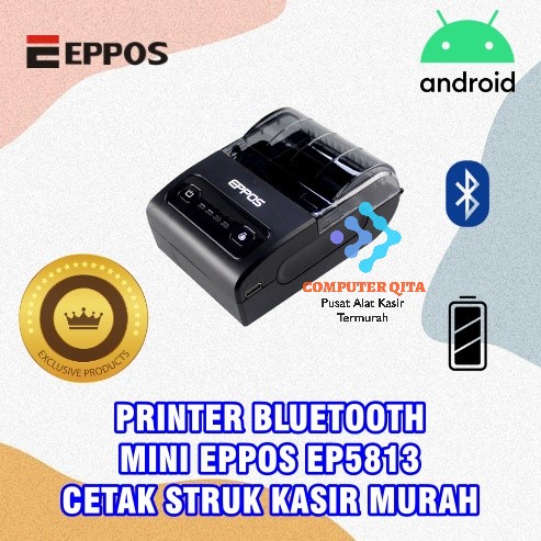 EPPOS EP5813 Printer Bluetooth Mini cetak struk kasir murah