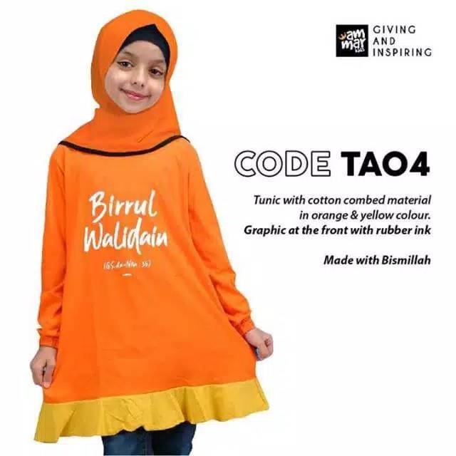 Tunik Anak Muslimah by Ammarkids - Tunik Anak Ammar kids