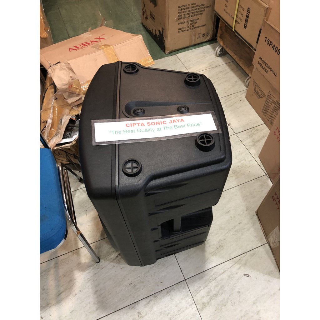 box speaker 15&quot; fiber plastik monitor model MACKIE