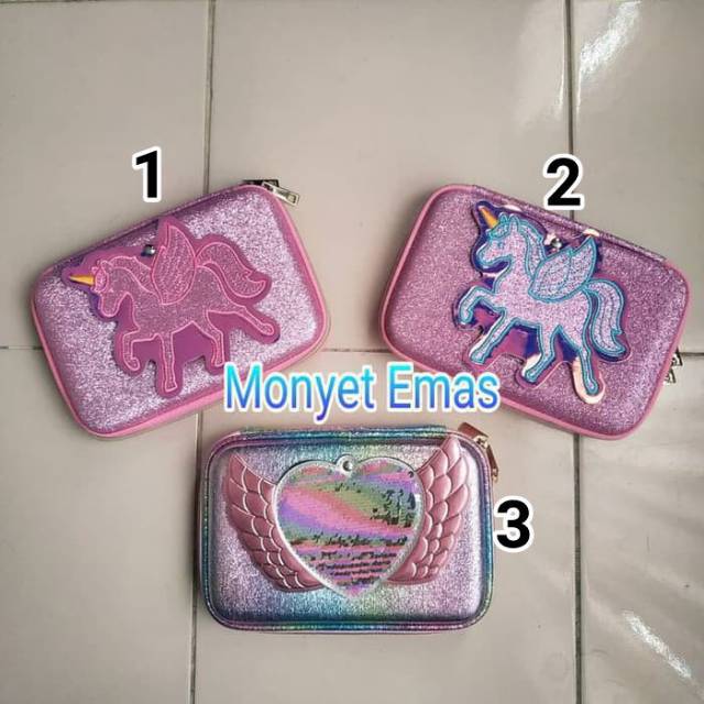 

Paling Laris Tempat Case Kotak Pensil Model Smiggle Hologram