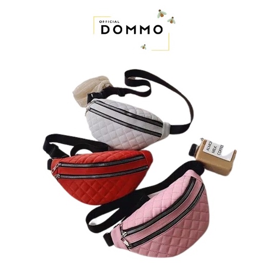 [LOKAL] DOMMO - D1277 WAISTBAG 04 - Tas Pinggang Wanita