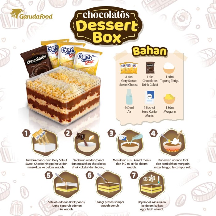 

Wafer-Biskuit- Malkist Coklat Tabur Kelapa - 105G (Macc2) 5 Pcs By Garudafood -Biskuit-Wafer.