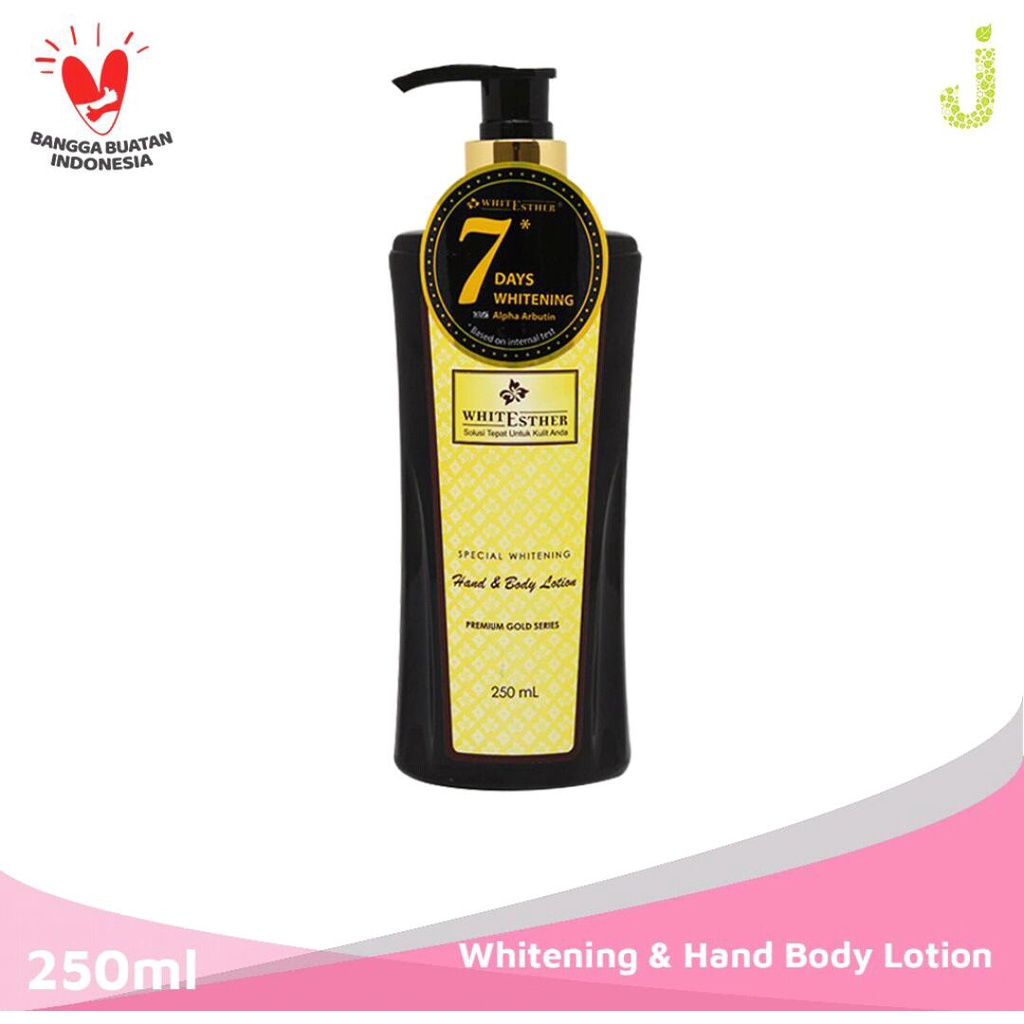 Whitesther Special Whitening Hand and Body Lotion (WSHBL) untuk Mencerahkan dan Melembabkan Kulit