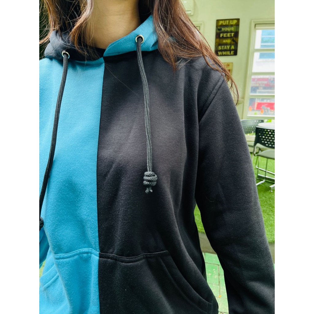 Kudou x Metro Hoodie Blue Inverted Cotton Fleece