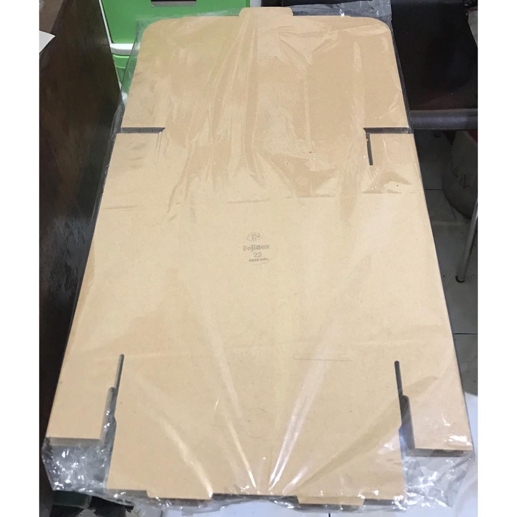 Dus Pizza - Box Pizza 25x25x5cm isi 10lembar - Gosend/Grab Only