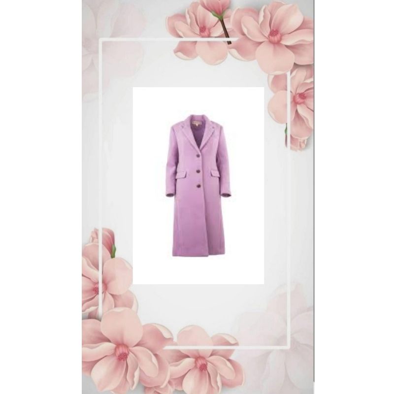 COAT LILAC LONG